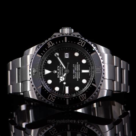 rolex sea-dweller deepsea reference 116660 44mm dive watch|Rolex 116660 price.